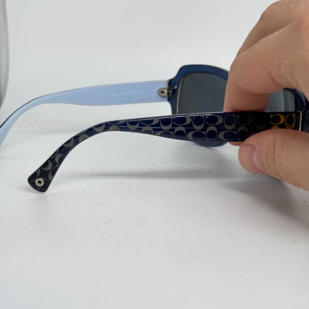 COACH‎ HC 8001 5056/11 Sunglasses Frames Only 57-17-135 Full Rim H20414 - Picture 4 of 7